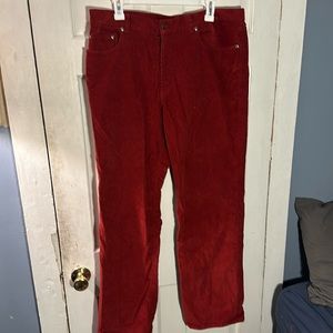 Brooks brothers vintage red corduroy pants 36x32